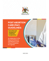 Uganda Post Abortion Care Guidelines 2025 cover