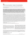 ACG Clinical Guideline: Hepatic Encephalopathy cover