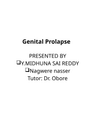 Genital prolapse final cover