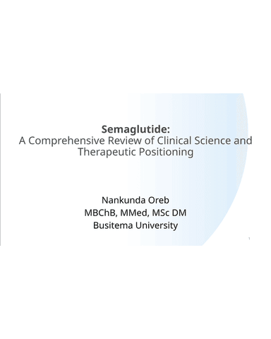 Hetero Semaglutide CME cover