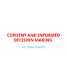 Consent And Informed Decision Making cover