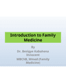 Introduction To Family Medicine 2 cover