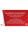 2026 Acute Pulmonary Embolism Management Guideline cover