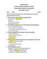 6th Year Final Obstetrics & Gynaecology Written Examination (Sanaa University, 2021) cover
