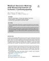 MEDICAL DECISION-MAKING AND REVASCULARIZATION IN ISCHEMIC CARDIOMYOPATHY cover