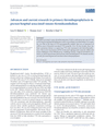 PRIMARY THROMBOPROPHYLAXIS TO PREVENT HOSPITAL ASSOCIATED VENOUS THROMBOEMBOLISM cover