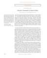 DIURETIC TREATMENT IN HEART FAILURE cover