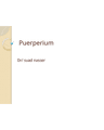 PUERPERAL SEPSIS cover