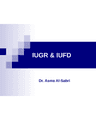 IUGR & IUFD cover