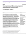 CONNECTION AND COMMUNICATION BETWEEN THE NERVOUS AND IMMUNE SYSTEMS cover