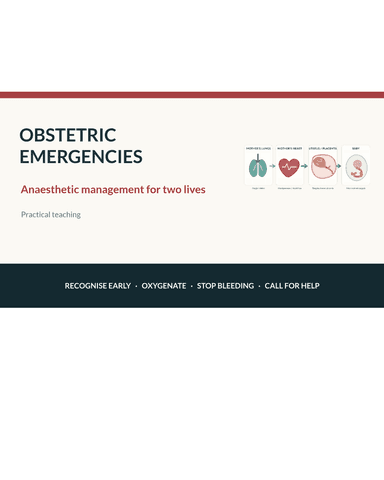 Obstetric Emergencies Uganda cover