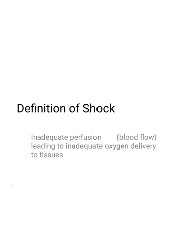 SHOCK IN OBSTETRIC cover