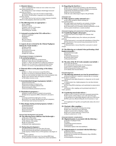 OBSTETRIC HISTORY AND MANAGEMENT cover