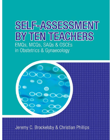 MCQ TEN TEACHER WITH ANSWER cover