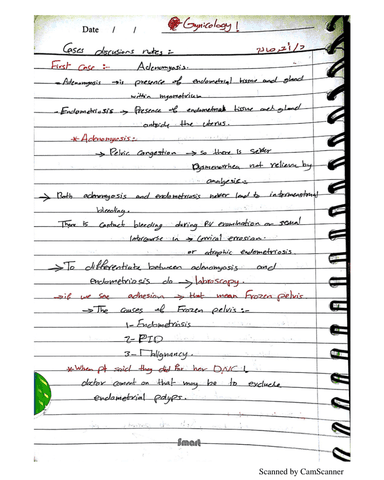 Clinical Case Notes on Adenomyosis and Pelvic Organ Prolapse cover