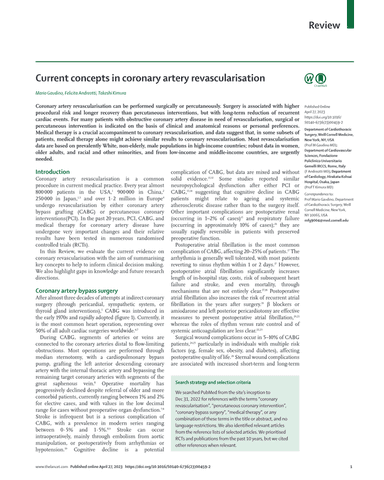 CURRENT CONCEPTS IN CORONARY ARTERY REVASCULARISATION cover