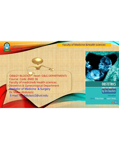 AMNIOTIC FLUID DISORDER cover